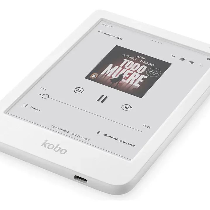 Lector E Reader Kobo Clara Colour Hd 6 Waterproof 16gb Blanco 1