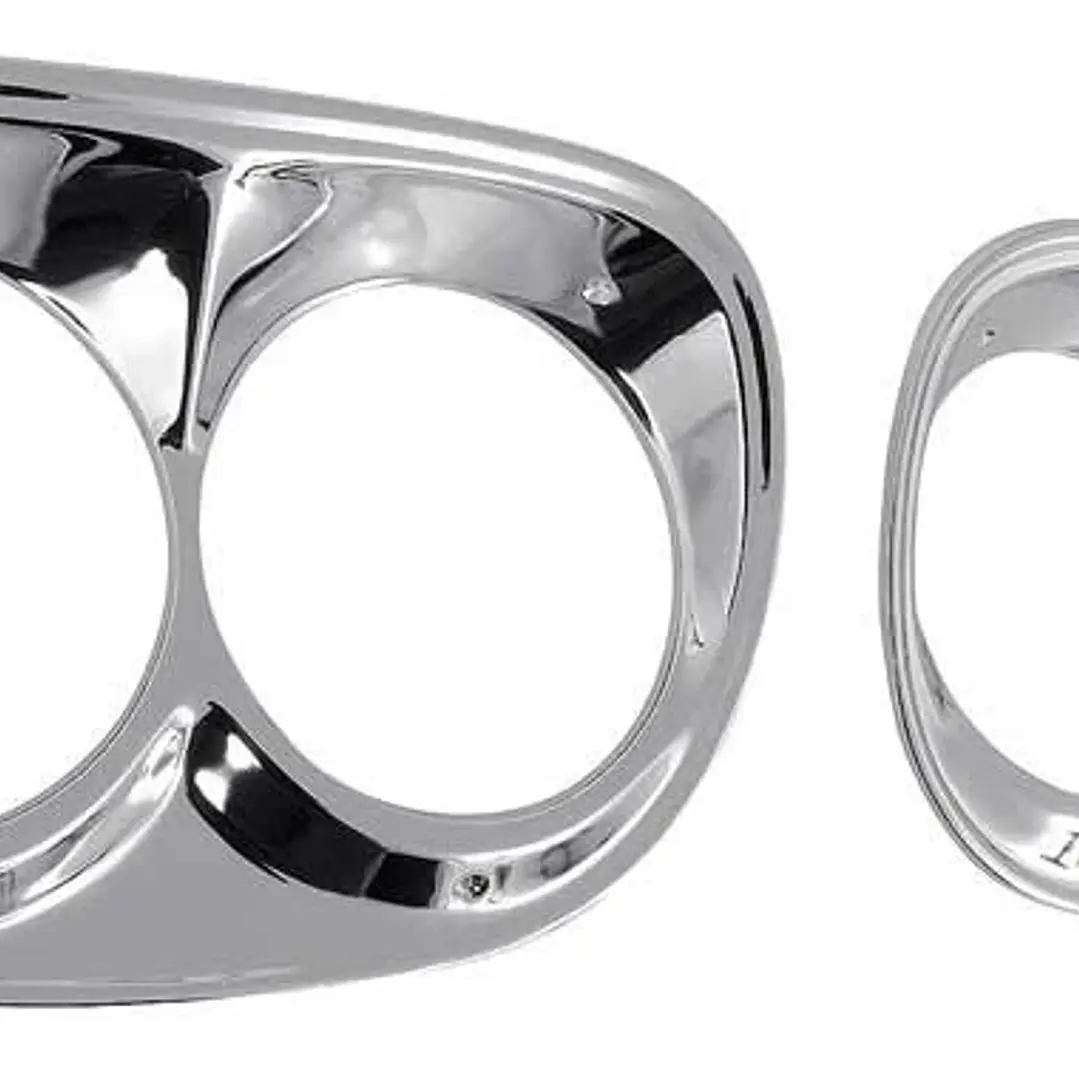 biseles cromados chevy/gmc OER CX1433 1958-59 Compatible con embellecedores de faros delanteros 3