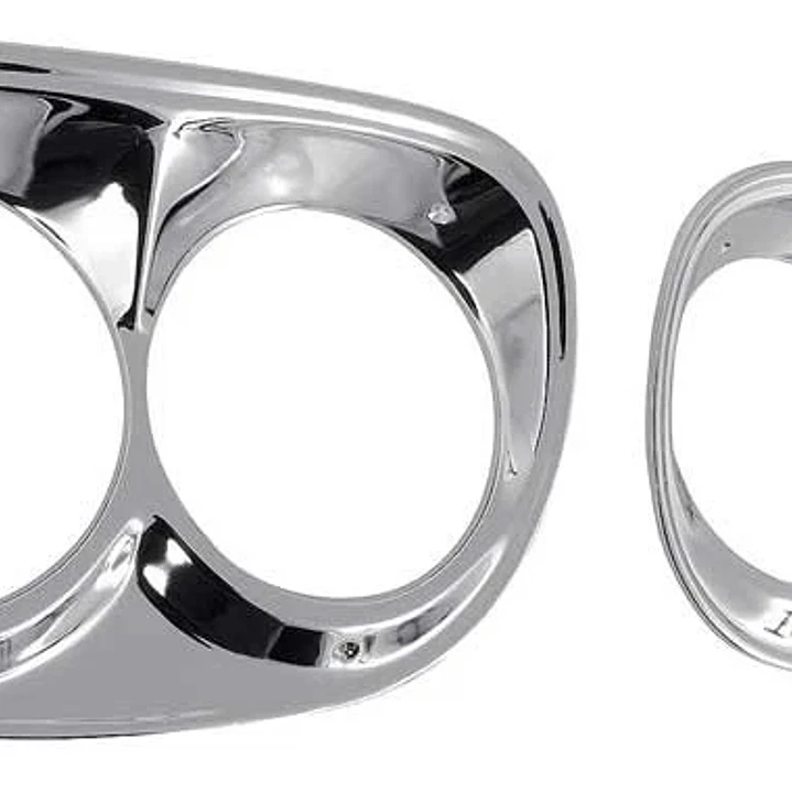 biseles cromados chevy/gmc OER CX1433 1958-59 Compatible con embellecedores de faros delanteros 3