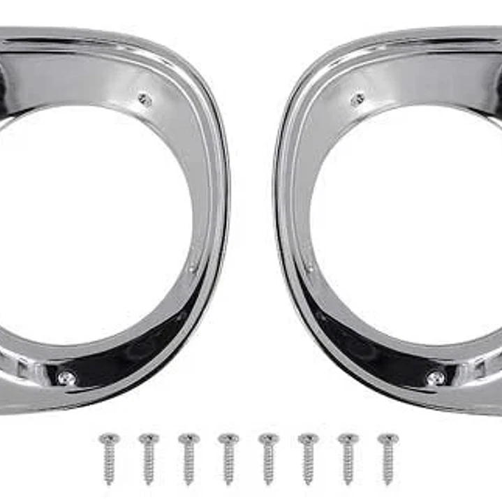 biseles cromados chevy/gmc OER CX1433 1958-59 Compatible con embellecedores de faros delanteros 1