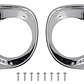 biseles cromados chevy/gmc OER CX1433 1958-59 Compatible con embellecedores de faros delanteros - Miniatura 1