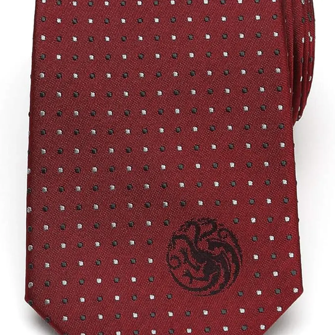Corbata Game Of Thrones Emblema Del Dragón Targaryen 3