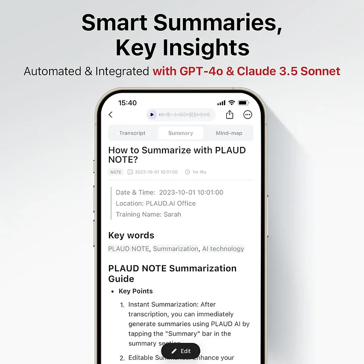 Grabadora De Voz Ai Plaud Note Transcribe 112 Idiomas 64 Gb 4