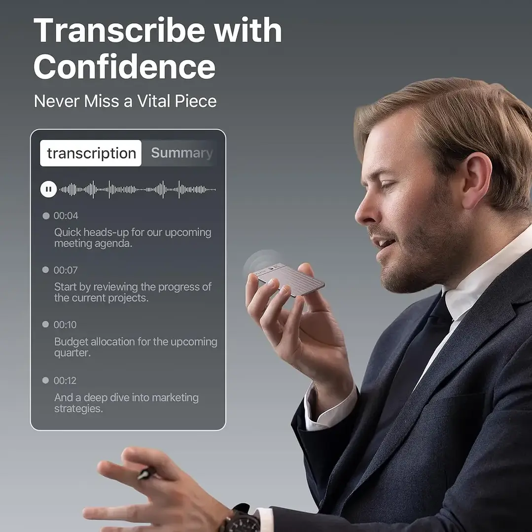 Grabadora De Voz Ai Plaud Note Transcribe 112 Idiomas 64 Gb 7