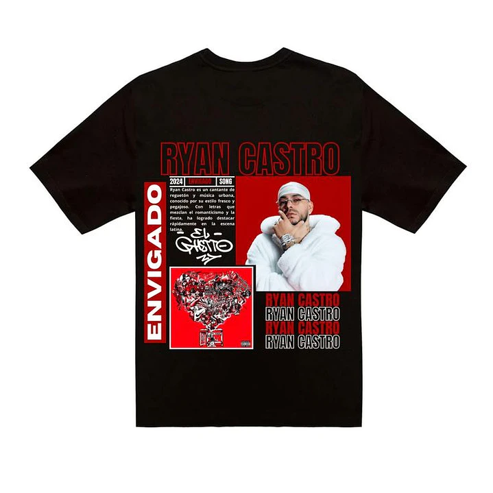 Polera Ryan Castro Unisex – 100% Algodón 1