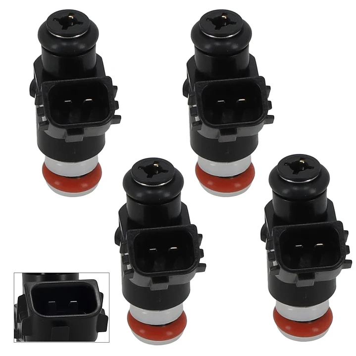 4 Inyectores De Combustible Honda Civic 1.7 01-05 8