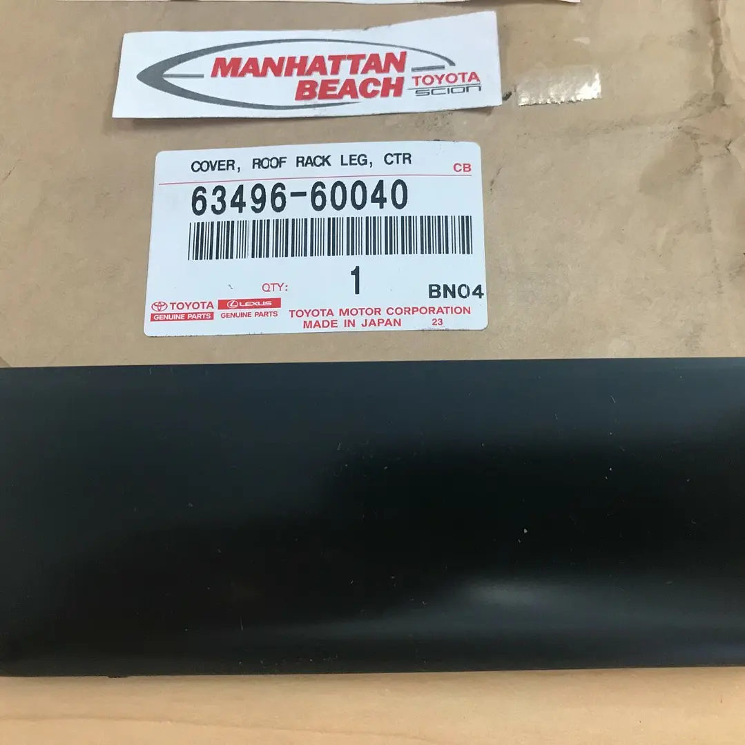 CUBIERTA DE PORTAEQUIPAJES EXTERIOR CENTRAL LAND CRUISER LADO IZQUIERDO NUEVO OEM 63496-60040 4