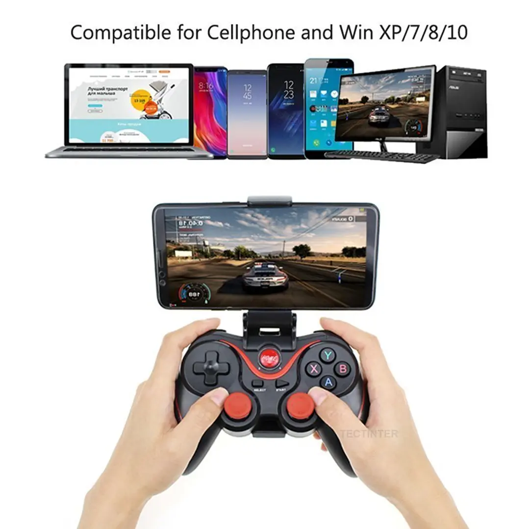 Control Mando Para Celular Gamepad Bluetooth Android Pc 1