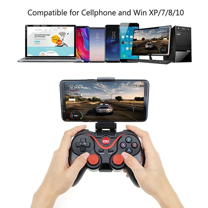 Control Mando Para Celular Gamepad Bluetooth Android Pc 1