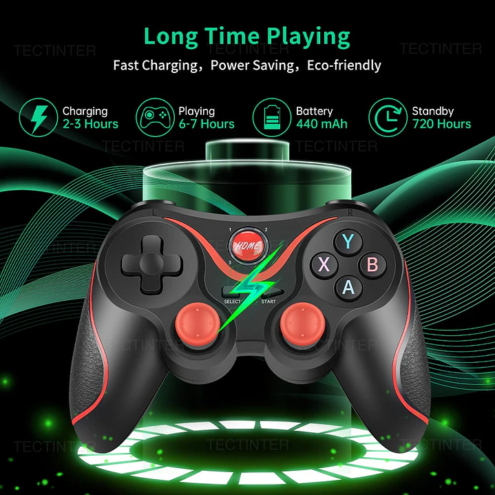 Control Mando Para Celular Gamepad Bluetooth Android Pc 7