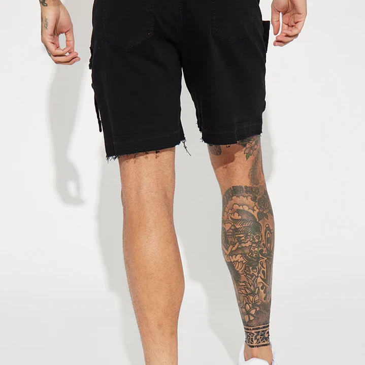 Short Stay On My Mind Relaxed Utility - Negro 5
