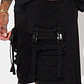 Short Stay On My Mind Relaxed Utility - Negro - Miniatura 6