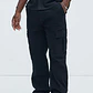 Pantalones Tipo Cargo Kyle Straight - Negro - Miniatura 1