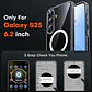 Carcasa Magnética Transparente TOCOL para Samsung Galaxy S25 – Protección Reforzada + Compatible MagSafe - Miniatura 3