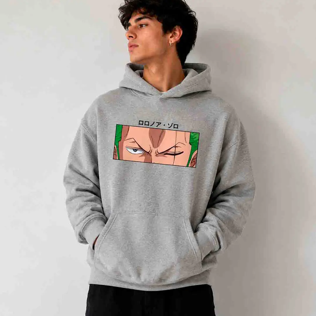 Poleron Roronoa Zoro One Piece 6