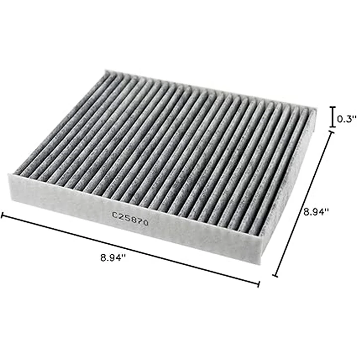 Filtro de Aire de Cabina Premium C25870 con Carbón Activado 🚗🌬️ 7