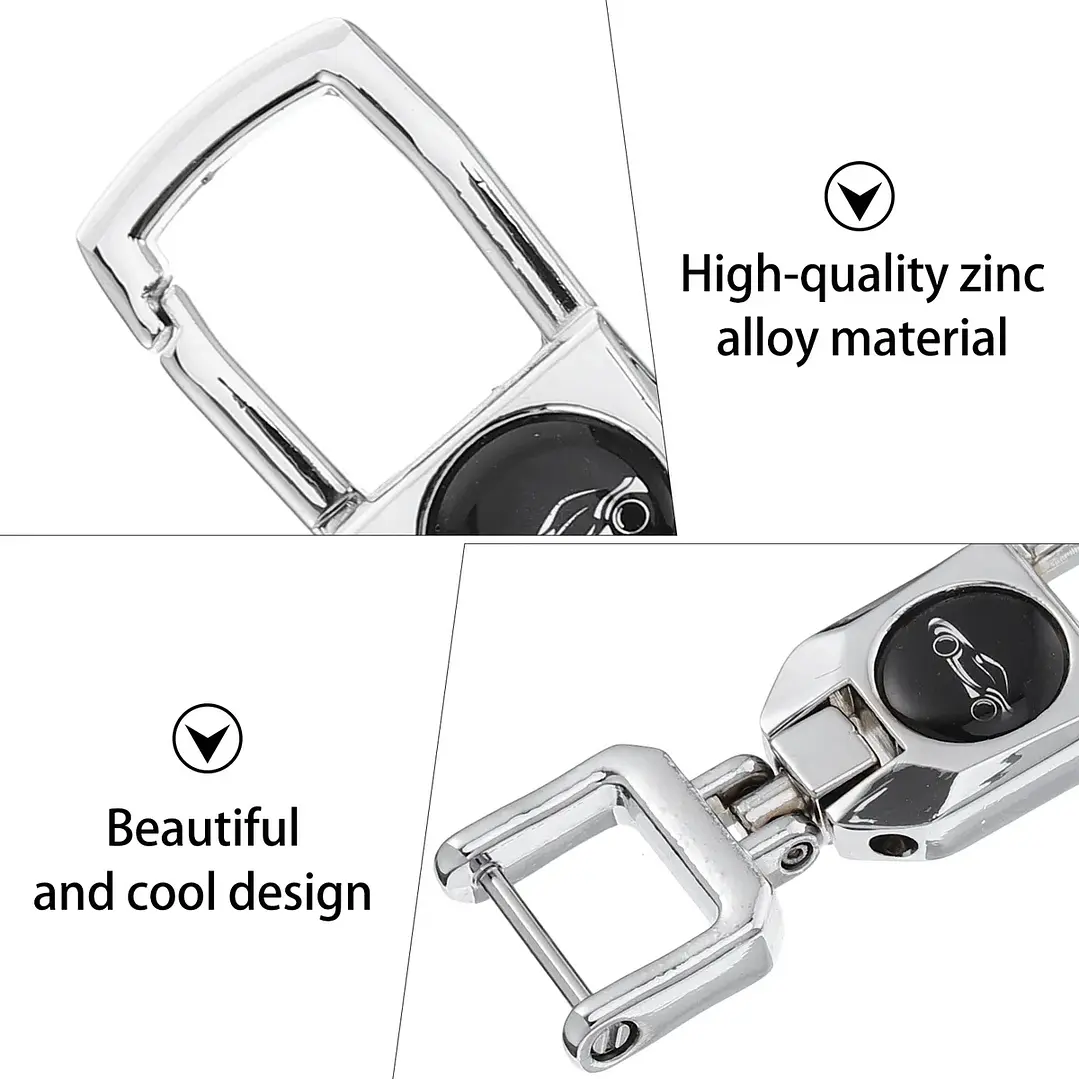 🔑✨ Set de 2 Llaveros Metálicos para Auto ✨🔑 4