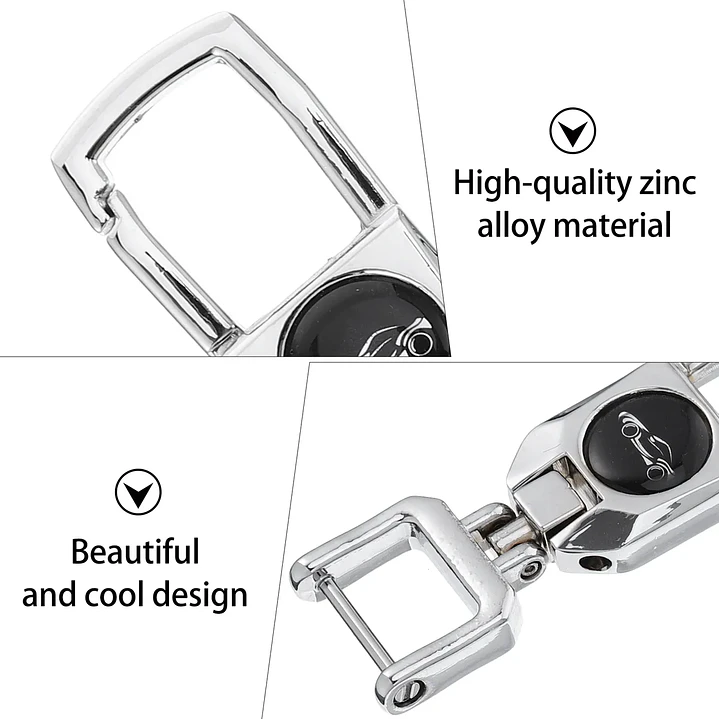 🔑✨ Set de 2 Llaveros Metálicos para Auto ✨🔑 4