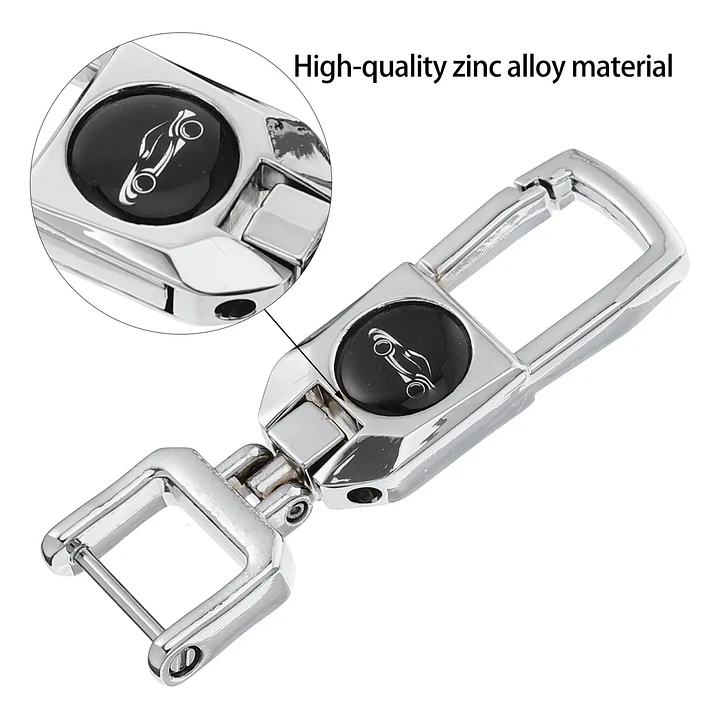 🔑✨ Set de 2 Llaveros Metálicos para Auto ✨🔑 5