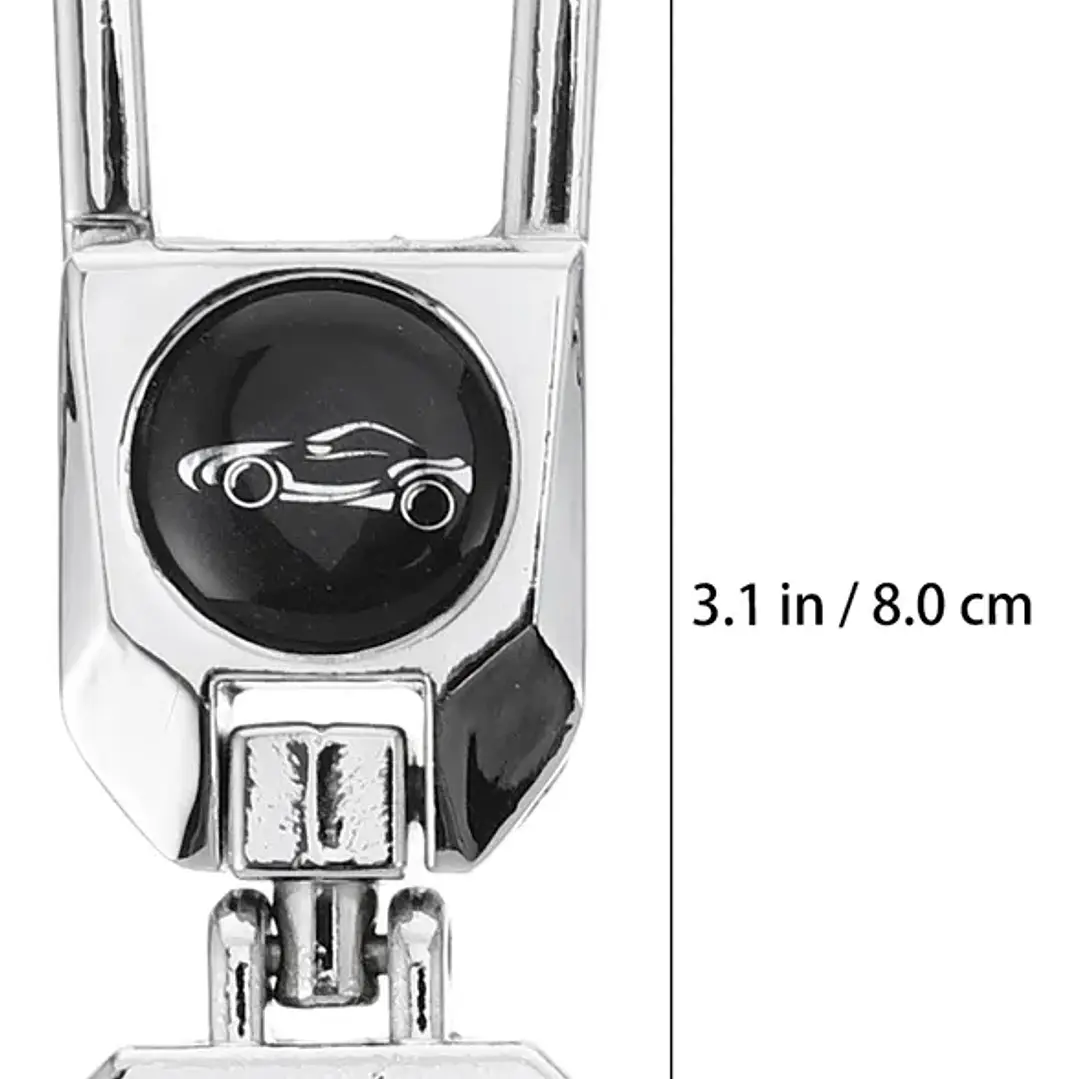 🔑✨ Set de 2 Llaveros Metálicos para Auto ✨🔑 7