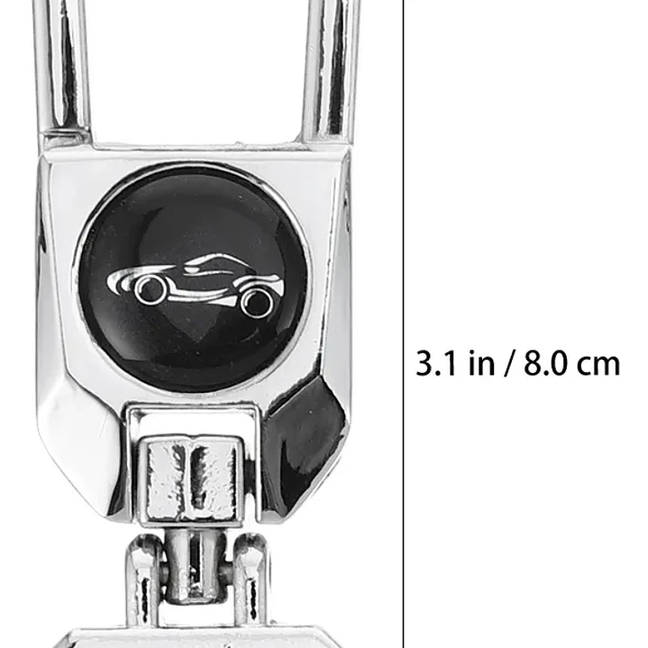 🔑✨ Set de 2 Llaveros Metálicos para Auto ✨🔑 7
