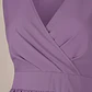 Vestido Largo Cuello V Morado Talla M - Miniatura 3