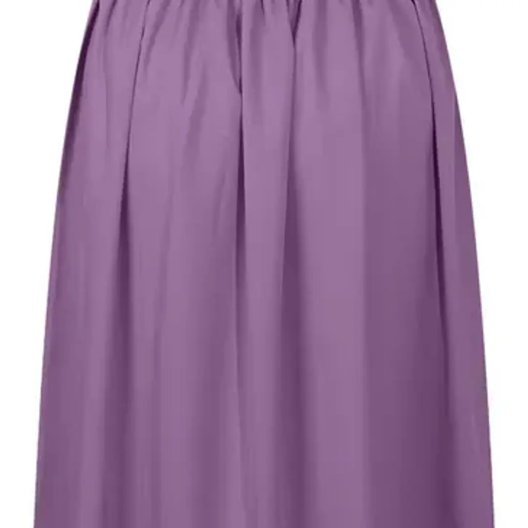 Vestido Largo Cuello V Morado Talla M 6