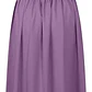 Vestido Largo Cuello V Morado Talla M - Miniatura 6