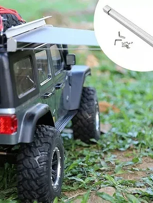 Toldo Lateral Metálico para Autos RC Escala 1/10 y 1/8 – Compatible con SCX10, TRX4, D90 y más