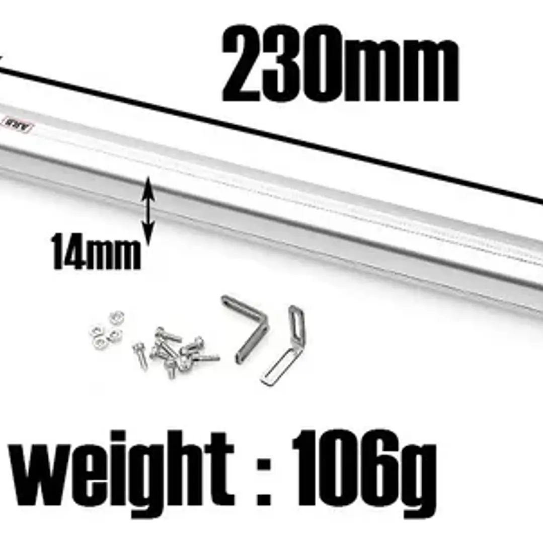 Toldo Lateral Metálico para Autos RC Escala 1/10 y 1/8 – Compatible con SCX10, TRX4, D90 y más 5