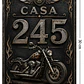 Placa Metálica Decorativa para Número de Casa 20x30 cm personalizable - Miniatura 7