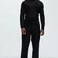 Sweater Fashion Nova DeAngelo Turtleneck – Negro | Talla XL - Miniatura 2