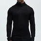 Sweater Fashion Nova DeAngelo Turtleneck – Negro | Talla XL - Miniatura 1