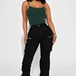 Jeans Fashion Nova City Streets Stretch Cargo – Negro | Talla 42 (Chile) - Miniatura 1