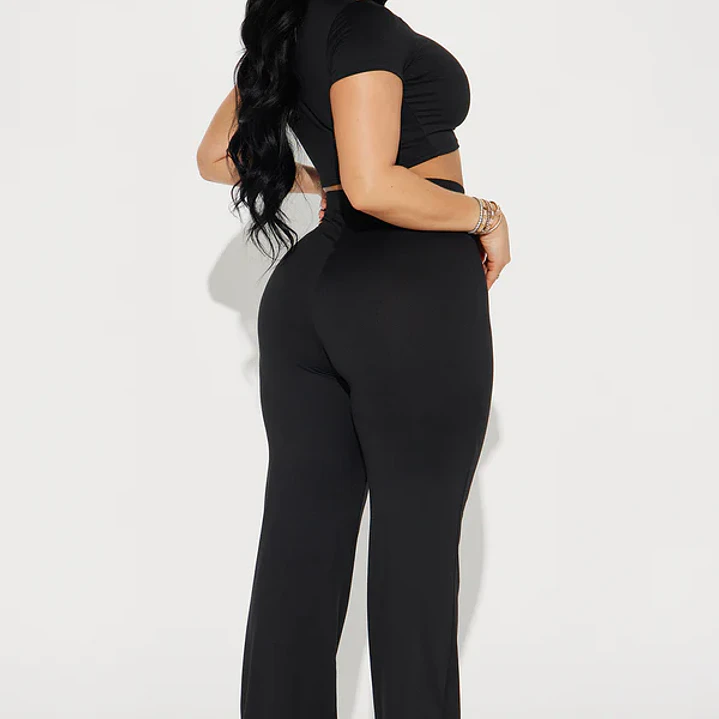 Conjunto Fashion Nova Naughty Girl Pant Set – Negro | Talla S 3