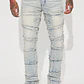 Jeans Fashion Nova About Fray Stacked Skinny Flare – Light Wash | Talla 30 - Miniatura 4