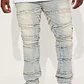 Jeans Fashion Nova About Fray Stacked Skinny Flare – Light Wash | Talla 30 - Miniatura 5