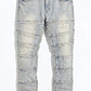 Jeans Fashion Nova About Fray Stacked Skinny Flare – Light Wash | Talla 30 - Miniatura 6