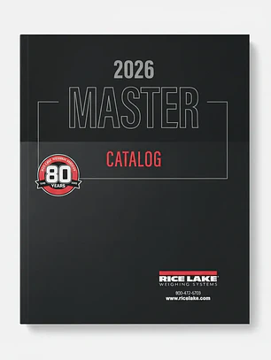 Catálogo Maestro Rice Lake Weighing Systems 2026 Inglés Detalle