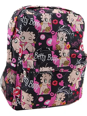 Mochila Grande Betty Boop original de Microfibra – Amplia, Resistente y Cómoda