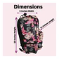 Mochila Grande Betty Boop original de Microfibra – Amplia, Resistente y Cómoda - Miniatura 5