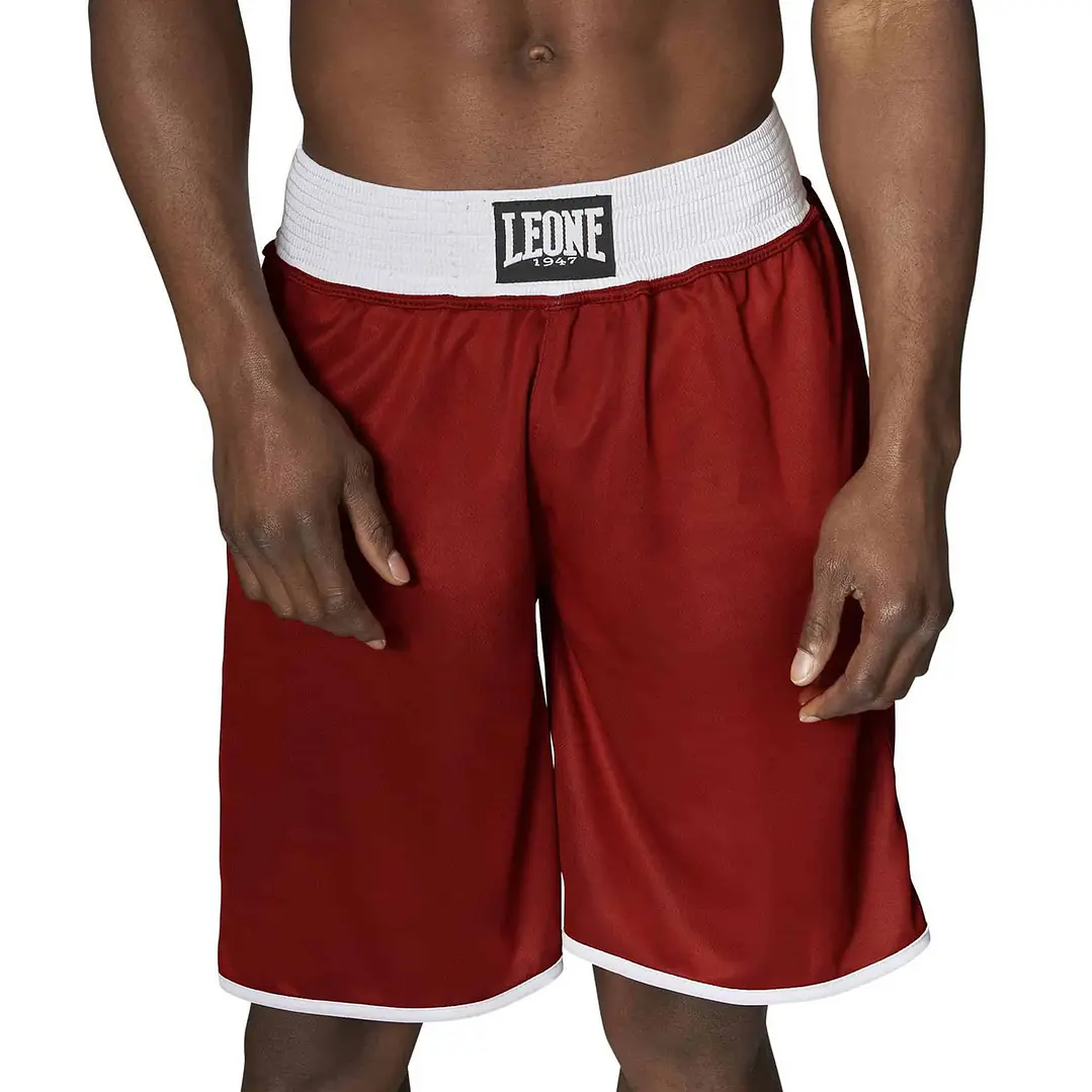 Short de Boxeo Competición Hombre Leone 1947 Reversible AB215 Azul/Rojo – Talla XL 2