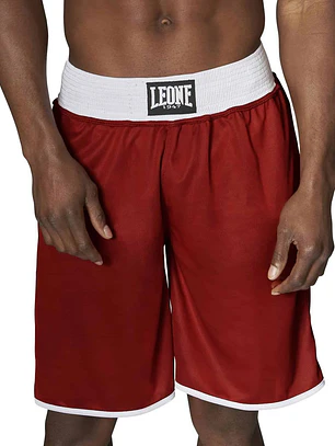 Short de Boxeo Competición Hombre Leone 1947 Reversible AB215 Azul/Rojo – Talla XL