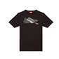Polera Diesel T-Just Shoe Hombre Negra – Talla M - Miniatura 1