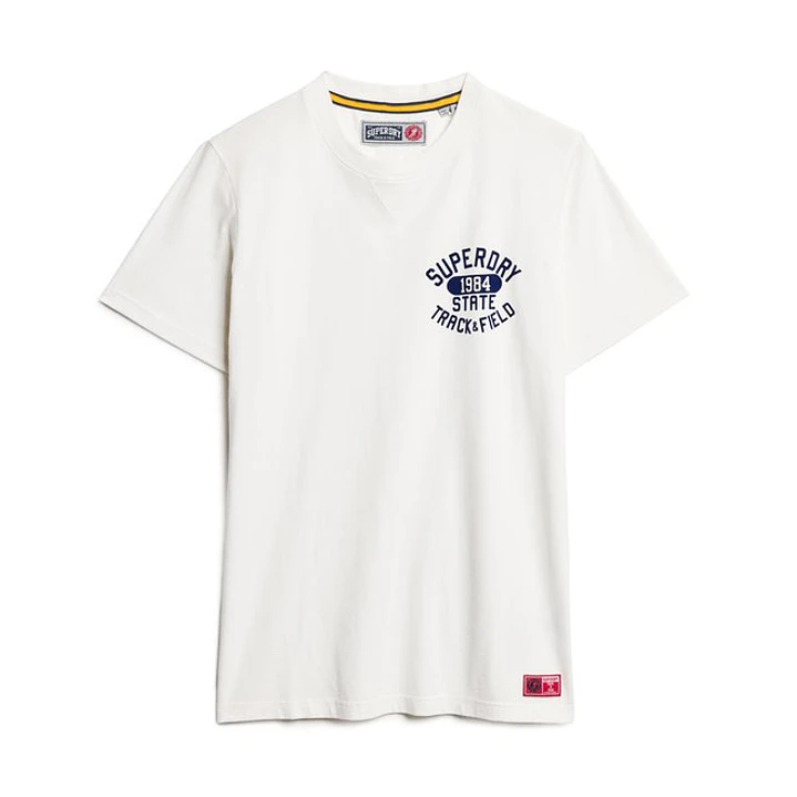 Polera Superdry Track & Field Graphic Hombre – Talla M 4