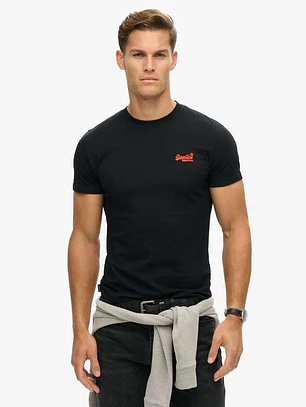 Polera Superdry Essential Logo Rojo Hombre Talla M