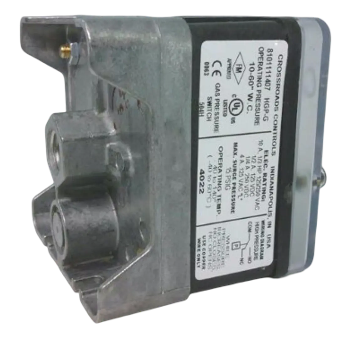 Presostato de Gas Crossroads Controls LGP-G (1-20