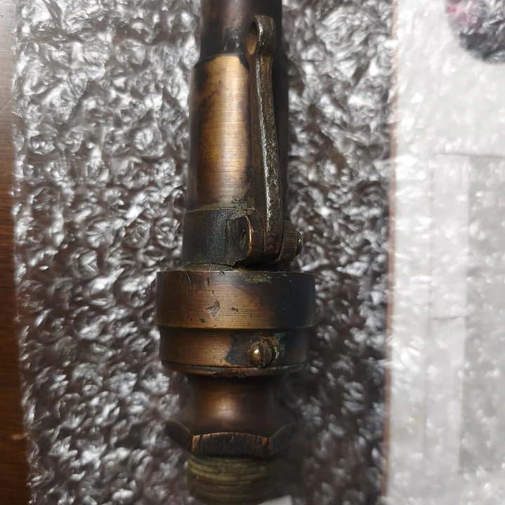 Antigua Válvula coleccion de Seguridad de Vapor J.E. Lonergan (15.5 cm) - Filadelfia, PA 1