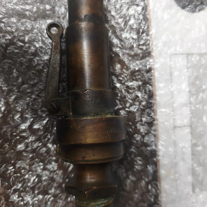 Antigua Válvula coleccion de Seguridad de Vapor J.E. Lonergan (15.5 cm) - Filadelfia, PA 2