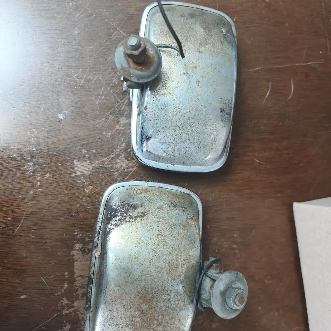 Par De Faros Antiniebla Cibié Iode 35 Auxiliares Amarillos Vintage 2